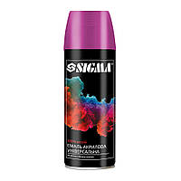 Емаль аерозольна акрилова 400 мл RAL 4003 рожевий глянець SIGMA (2736901)