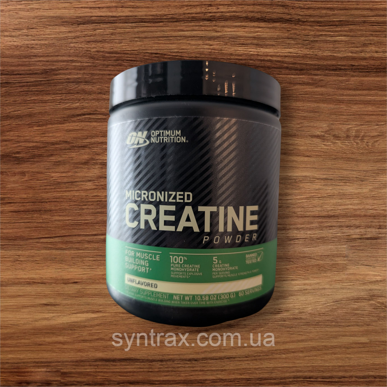 Optimum Nutrition Creatine 300g ON Micronized Powder, креатин моногидрат у порошку