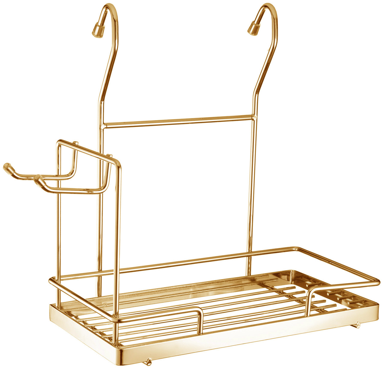 Полиця на рейлінг Lemax для міксера латунь (YJ-G211 OT), фото 1