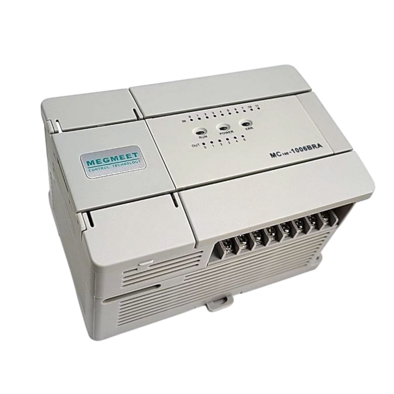 ПЛК з 10 дискретними входами та 6 релейними виходами, 220В АС серії MC100