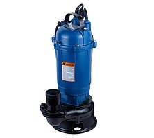 Насос каналізаційний 1.1 кВт Hmax 12 м Qmax 300 л/хв з ножем без попкавка WQD10-8-0.55K WETRON (773371)
