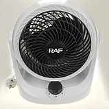 Тепловентилятор 2000 Вт Портативний обігрів вентилятора для гарячого нагрівання Потужний тепловентилятор для квартири RAF 1182, фото 4