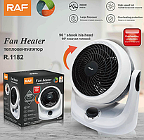 Тепловентилятор 2000 Вт Портативний обігрів вентилятора для гарячого нагрівання Потужний тепловентилятор для квартири RAF 1182