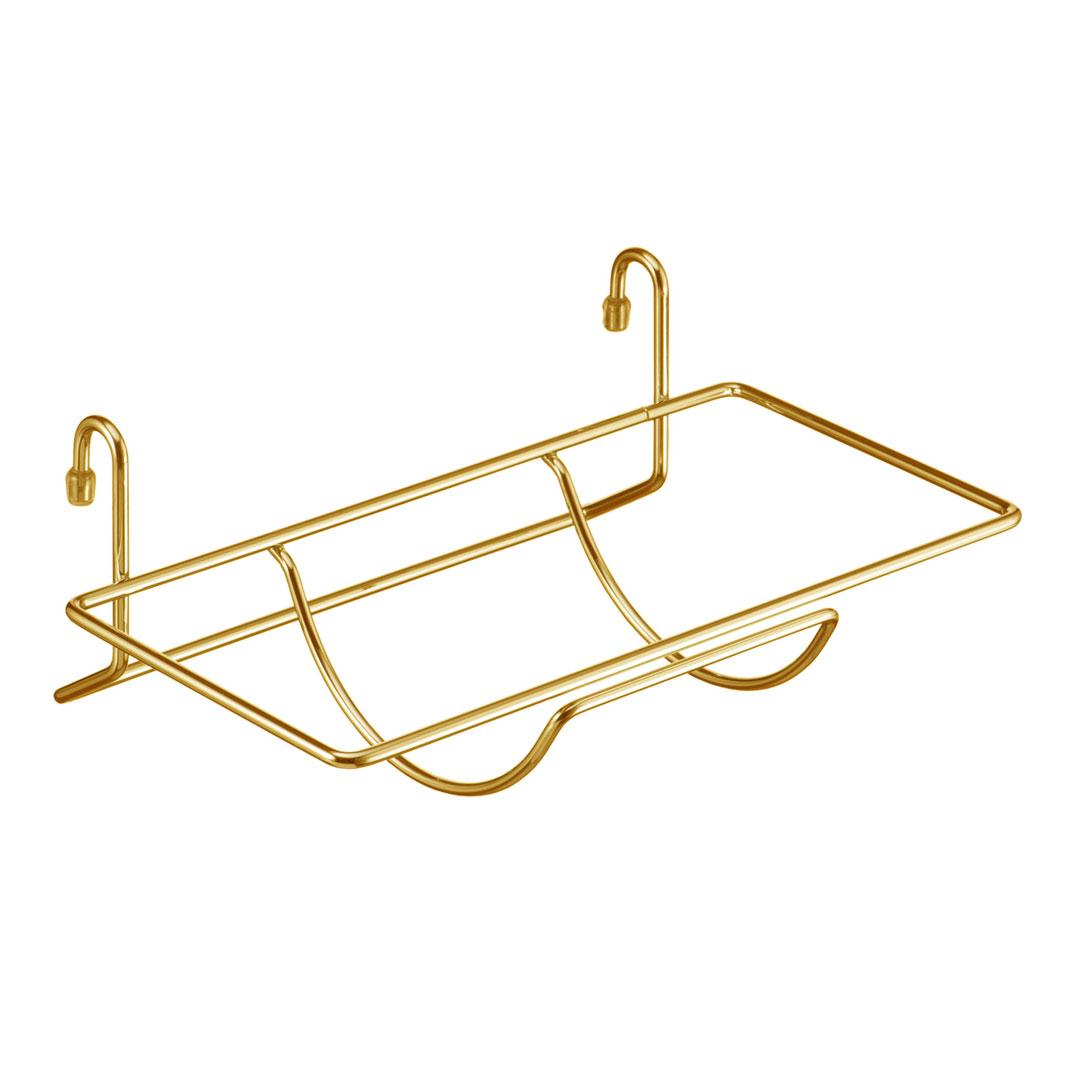 Полиця на рейлінг Lemax для паперових рушників латунь (YJ-G217 OT), фото 1