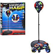 Дитячий боксерський комплект: груша на стійці із рукавичками