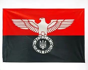 Прапор "Орел" червоно-чорний