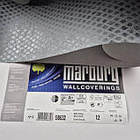 Шпалери флізелінові 0.53 × 10.05 м Marburg 58632, темно-сірі для спальні, вітальні, кабінету, фото 5