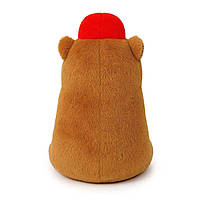 М’яка іграшка Капібара в кепці 22 см — плюшевий капібара, брелок-іграшка, арт. 307007, фото 3