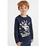 Дитяча кофта лонгслів H&M для хлопчика р.98/104, фото 2