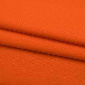 Напівпанама гладкофарбована бавовняна (шир 145 см), колір Помаранчевий