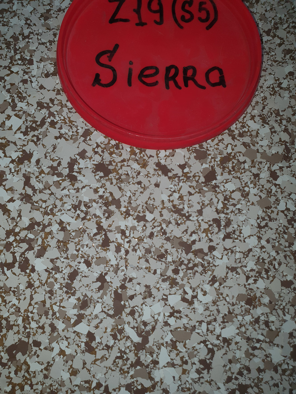 Вінілові чіпси, Sierra. Розміри 1 (1-3 мм); 5 (5-7мм)