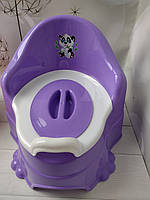 Горщик дитячий зі спинкою з кришкою Технок