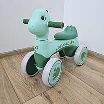 Біговел дитячий, каталка Avko Dino 05 Green звукові та світлові ефекти, фото 4