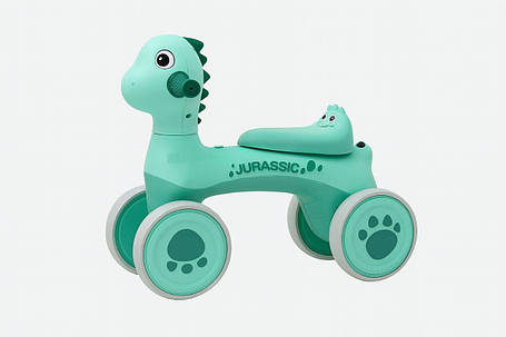 Біговел дитячий, каталка Avko Dino 05 Green звукові та світлові ефекти, фото 1