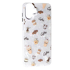 Накладка Soft Milky Samsung A07,  Coffee