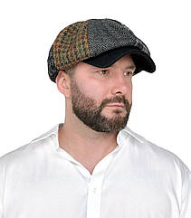 Кепка чоловіча восьмиклинка Хуліганка комбінована