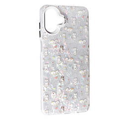 Накладка Soft Milky Samsung A07,  Love cat