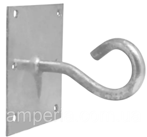 Гак для плоских поверхонь GHP 16М (у комплекті з дюблями) SICAME