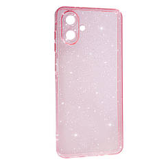 Силікон Clear Shine Samsung A07, Pink