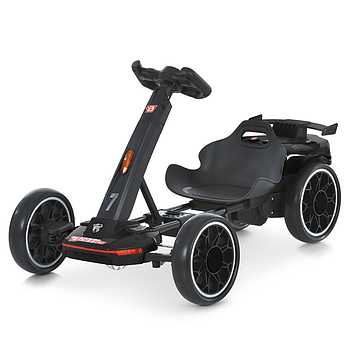 Електрокарт дитячий Bambi (р/к2,4G, 2мотори35W, 1акум12V4,5AH, EVA, Bluetooth) M 6145(A)EBR-2 Чорний