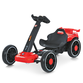 Електрокарт дитячий Bambi (р/к2,4G, 2мотори35W, 1акум12V4,5AH, EVA, Bluetooth) M 6145(A)EBR-3 Червоний