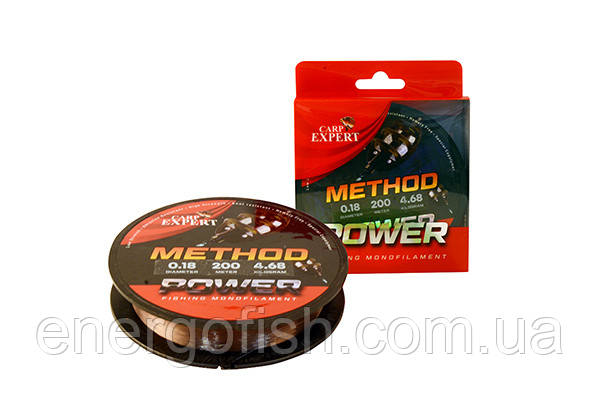 Жилка CARP EXPERT POWER METHOD FEEDER 200 м 0.25 мм, фото 1