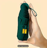 Чоловіча парасолька напівавтомат у 3 складання Bellissimo (Угорщина), фото 5