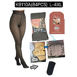 Жіночі колготи з флісом Розміри: 48-52 (11347)