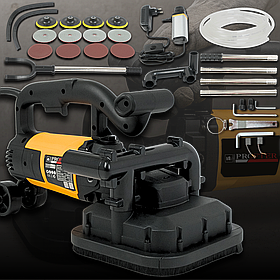 Шліфувальна машина по бетону Profter ZX-32 для мокрого та сухого шліфування бетону