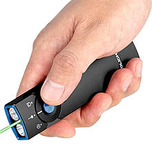 Ліхтар Olight Arkfeld Pro Class 3R CW чорний, ліхтарик EDC з лазерним покажчиком