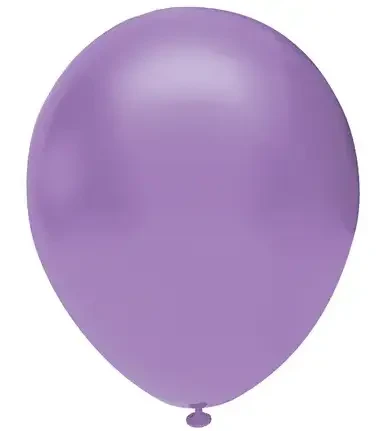 Латексна повітряна куля Balonevi світло-фіолетова 12" (30 см)