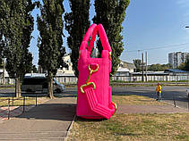 Надувна декорація сумка 5,5 м для рекламних акцій і вітрин, фото 5