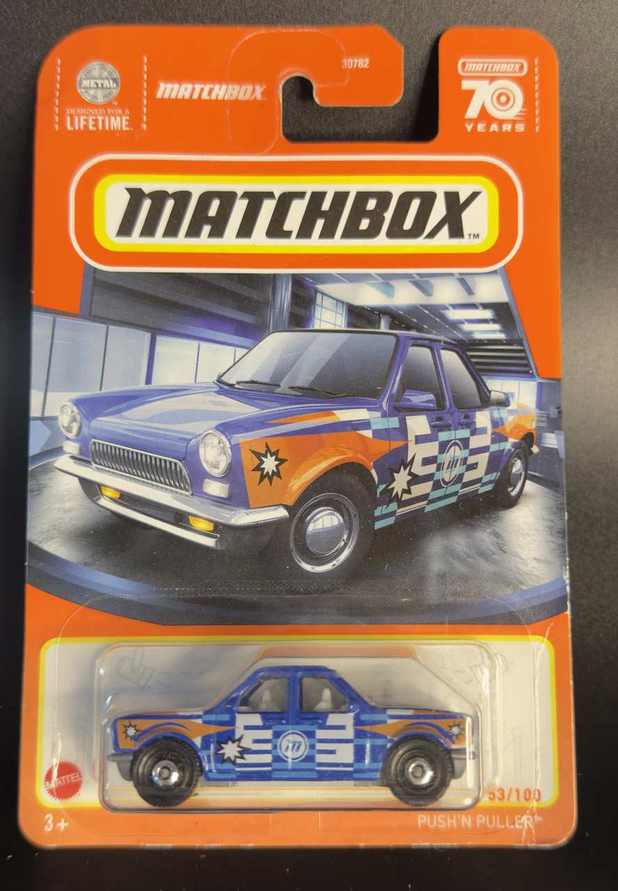 Push N Puller колекційна машинка Matchbox