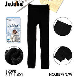 Жіночі зимові термо гамаші з товстим хутром Розміри: 48-54 (11352)