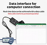 Лінійна шкала цифрова горизонтальна Shahe 5402-100, діапазон 0-100 мм, роздільна здатність 0,01 мм, IP54, фото 8