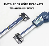 Лінійна шкала цифрова горизонтальна Shahe 5402-100, діапазон 0-100 мм, роздільна здатність 0,01 мм, IP54, фото 3