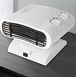 Тепловентилятор електричний 2000 вт raf 1185 Поворотний керамічний нагрівач Дуйка з регулятором температури, фото 2