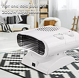 Тепловентилятор електричний 2000 вт raf 1185 Поворотний керамічний нагрівач Дуйка з регулятором температури, фото 7