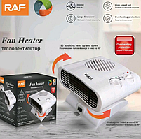Тепловентилятор електричний 2000 вт raf 1185 Поворотний керамічний нагрівач Дуйка з регулятором температури