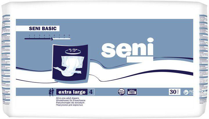Підгузники для дорослих Seni Basic Extra Large 30 шт, фото 1
