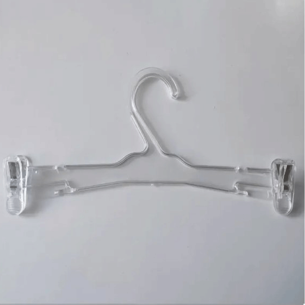 Плічки з Прищіпками для нижньої білизни прозорі 25 см Польща, фото 1