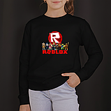 Світшот з принтом Роблокс. Дитяча толстовка Roblox, фото 2