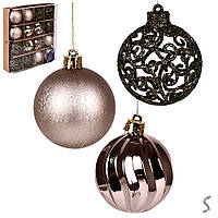 Набір куль 6см 16шт зелений №9646(24)