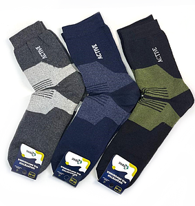 Шкарпетки чоловічі повна махра "Active" 27-29 р.(12 пар!)  (Зимові) Варос