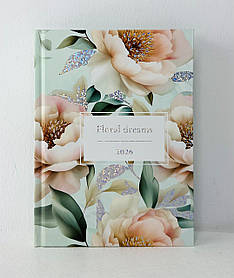 Щоденник датований А5 2026 Moderna Тверда обкл. Світло-зелений 336 стор. У лінію (ВМ2172-15) Buromax