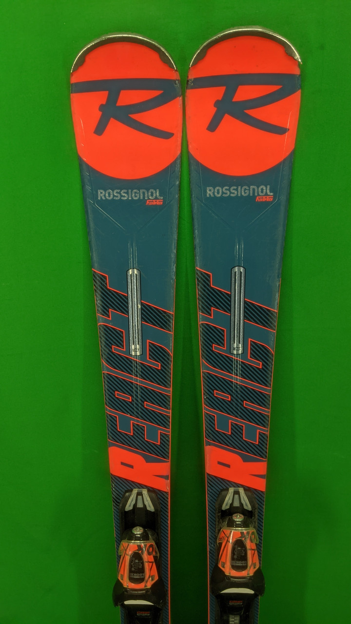 Гірські лижі Rossignol React R6 Compact 149 см карвінг, універсал 2020р б/у, фото 1