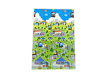 Дитячий термокилимок двосторонній Складний Літак ХРЕ 005/025 Цирк 1.8х1.2м 8мм +сумка, фото 4