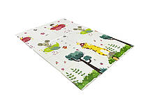 Дитячий термокилимок двосторонній Складний Літак ХРЕ 005/025 Цирк 1.8х1.2м 8мм +сумка, фото 5