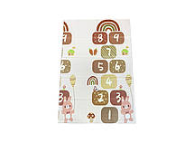 Дитячий термокилимок двосторонній Складний Класики ХРЕ 058/060 Леви Жирафи 1.8х1.2м 8мм +сумка, фото 4