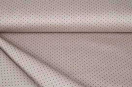 Сатин-твіл Чорні крапки мокко